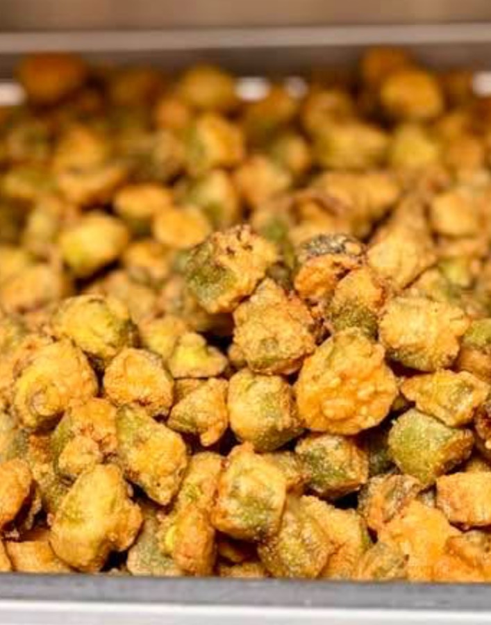 Fried okra